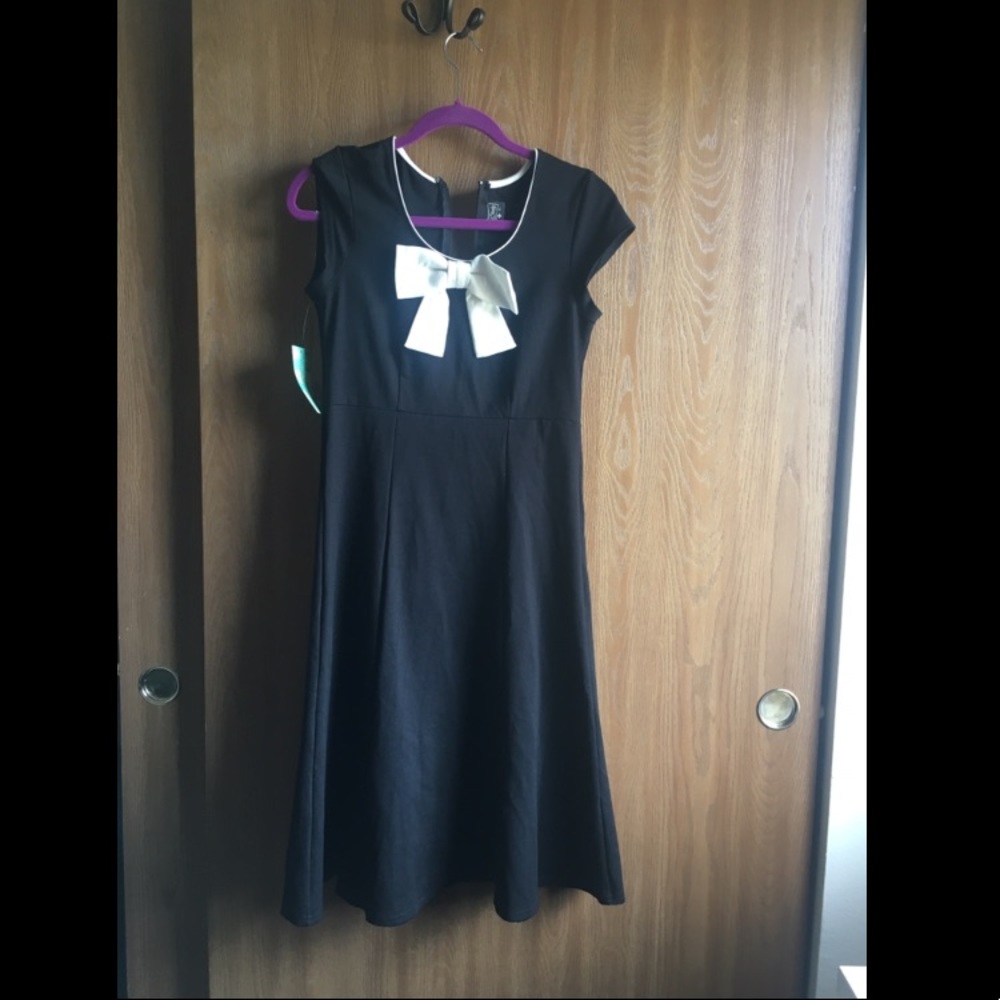 Black pin up style ModCloth dress